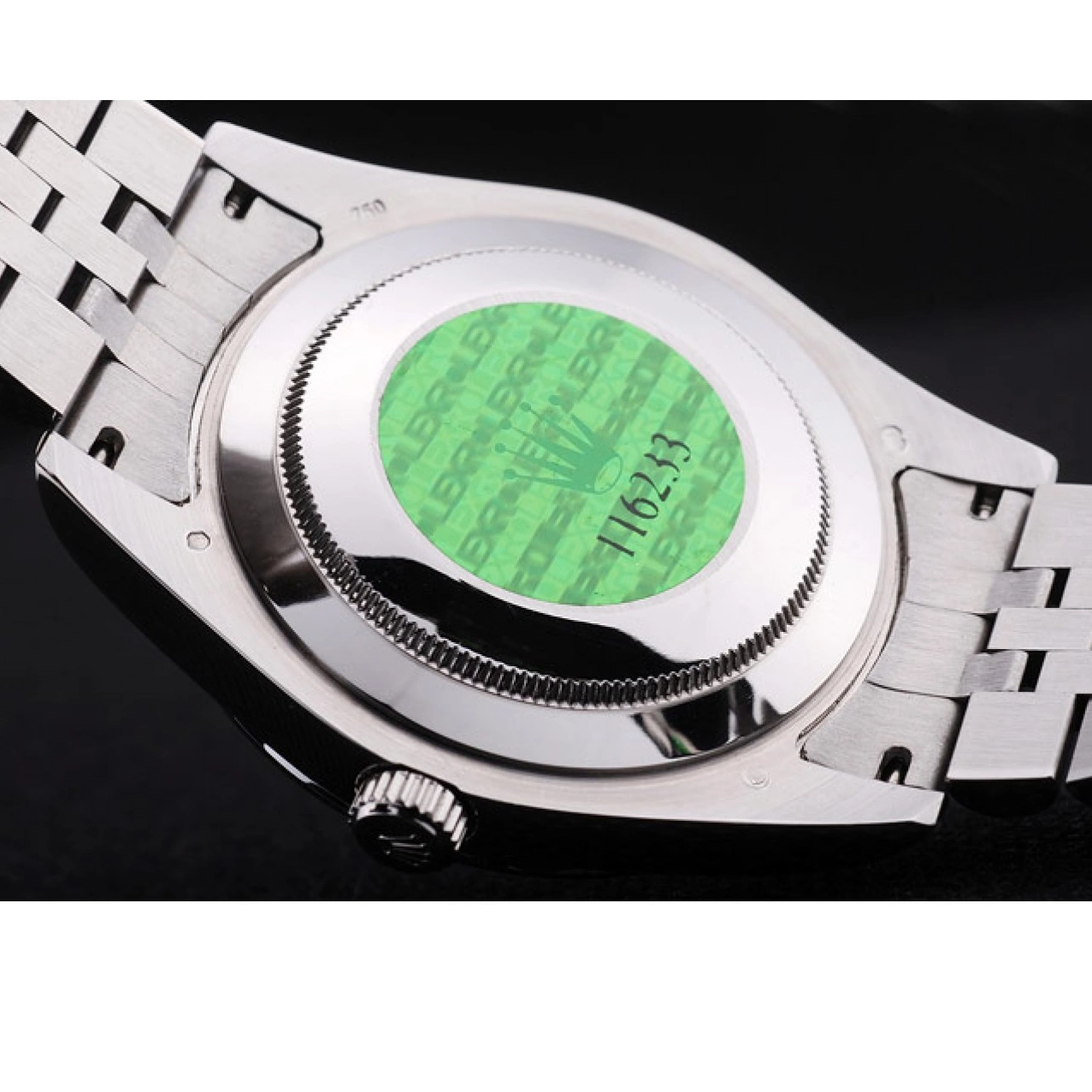 Best AAA Replica Sites Dial Ribbed Datejust Rolex Radial Bezel 7478 White 0531